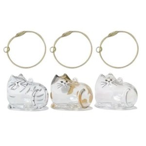 llavero recuerdo gato para introducir pelo