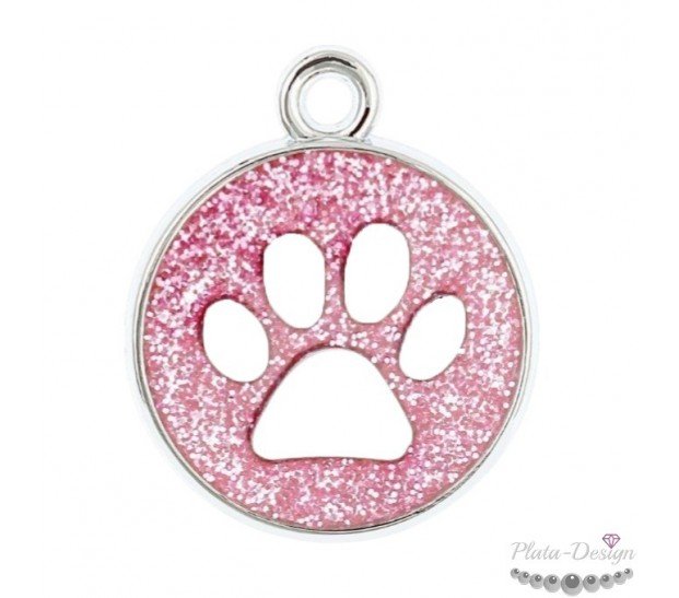 COLGANTE PLACA HUELLA MASCOTA PARA GRABAR COLGANTE PLACA HUELLA MASCOTA PARA GRABAR