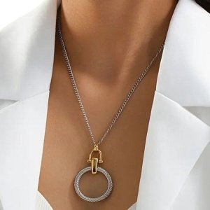 colgante aro redondo pandora para colgar charms