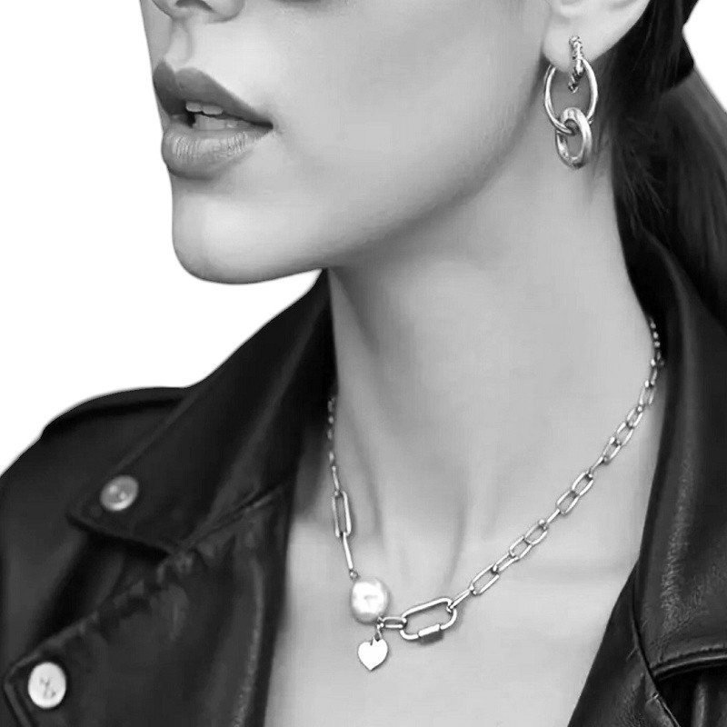 GARGANTILLA CHOCKER ELEGANTE ACERO INOX