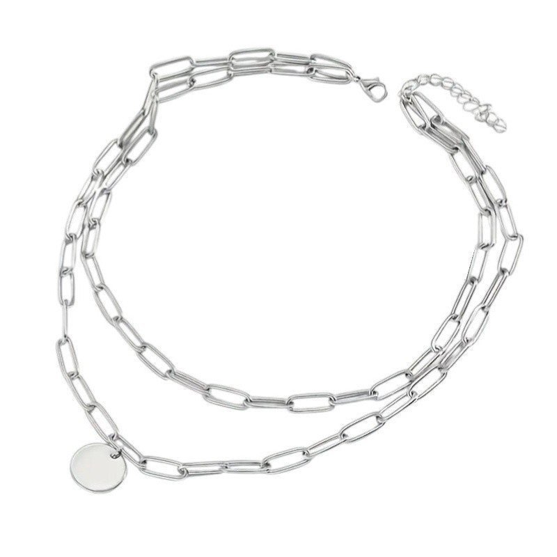 CHOCKER DOBLE ACERO CON CHAPA PARA GRABAR