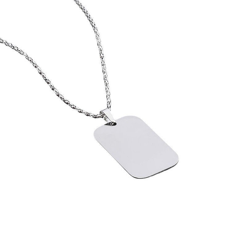 COLGANTE ALERTA MÉDICA PERSONALIZADO EN DOS COLORES