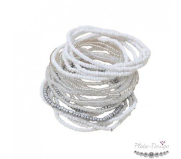 CONJUNTO PULSERAS VERANO ROCALLA NATURAL