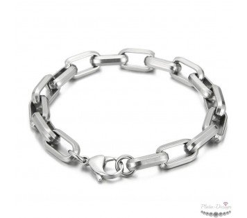 pulseras acero barbadas para hombre
