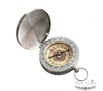 brujula personalizada que brilla en la oscuridad