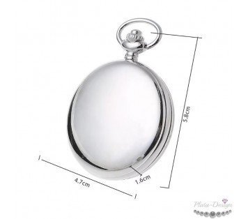 brujula plateada personalizada