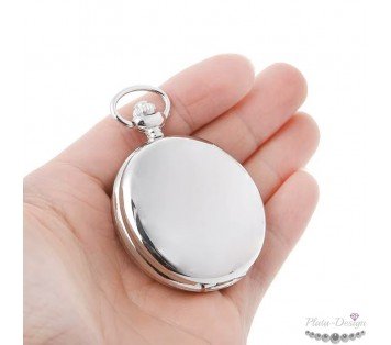 BRÚJULA CON TAPA ESTILO RELOJ DE BOLSILLO, LUMINESCENTE