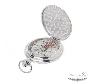 brujula con tapa para grabar personalizada