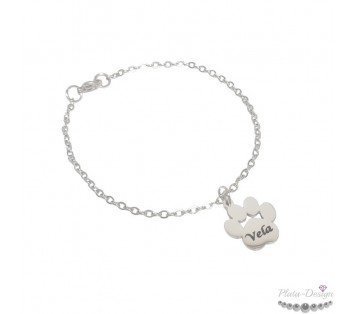 pulsera personalizada huella mascota