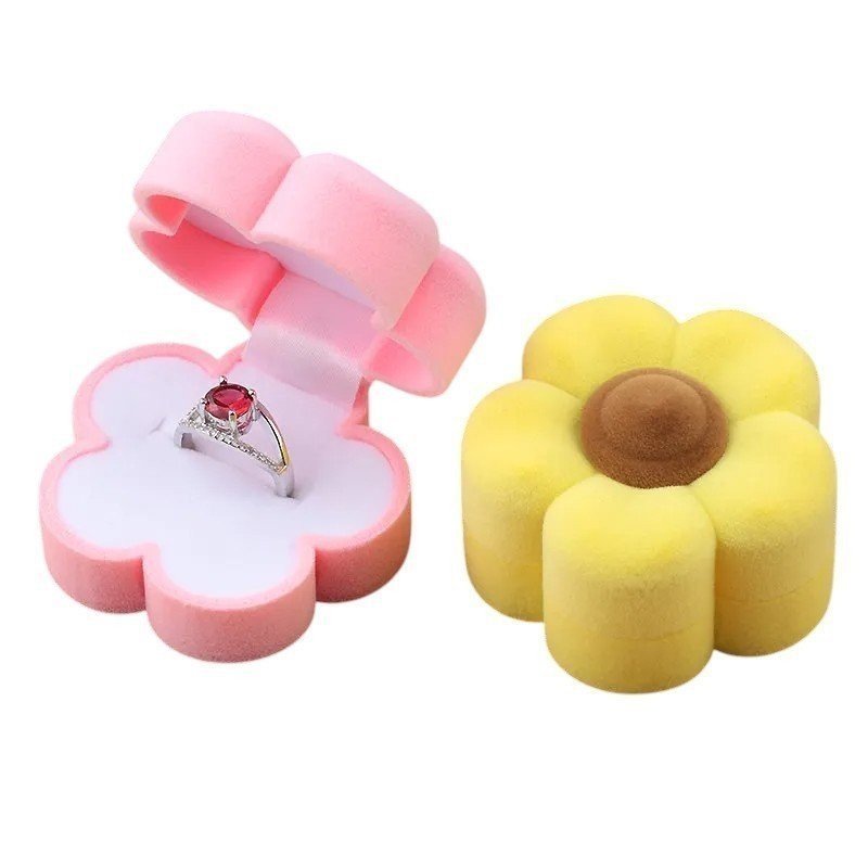 CAJA REGALO JOYAS FLOR