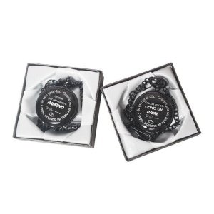 RELOJ DE BOLSILLO PERSONALIZABLE NEGRO ROMANOS