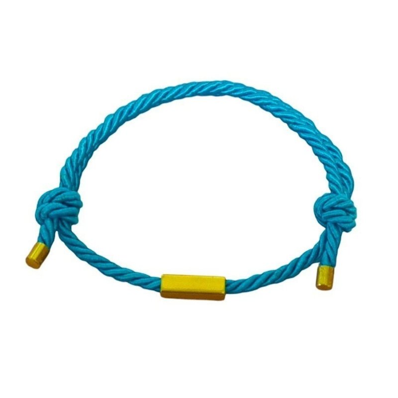 PULSERA PERSONALIZADA CORDÓN TRENZADO COLORES