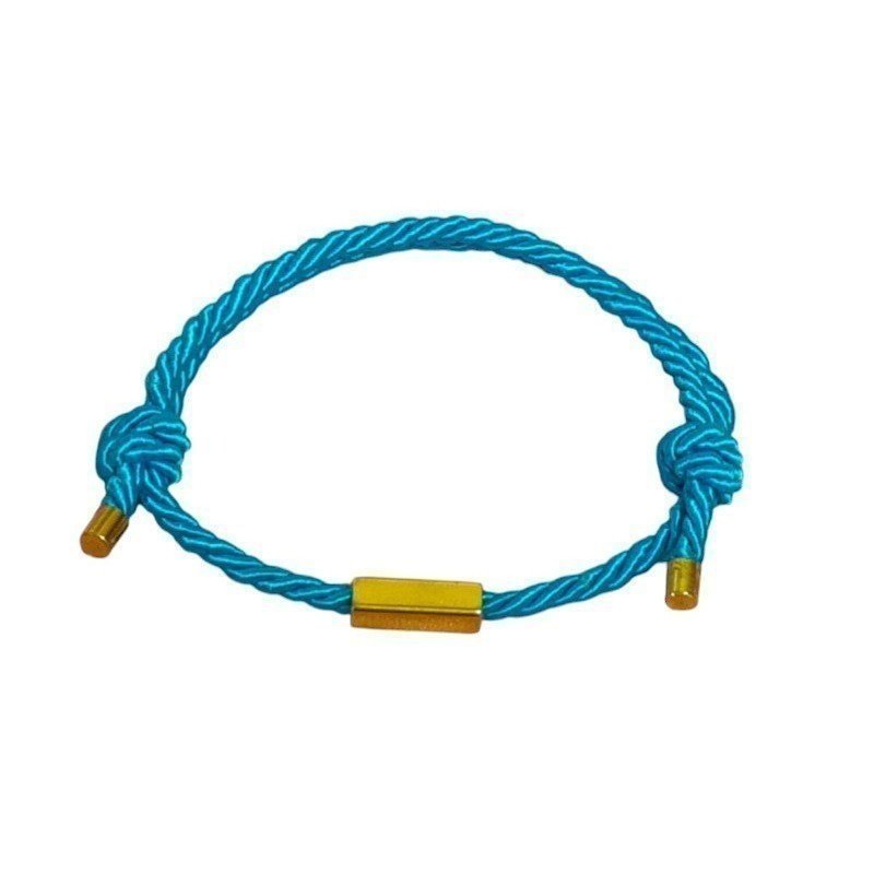 PULSERA PERSONALIZADA CORDÓN TRENZADO COLORES