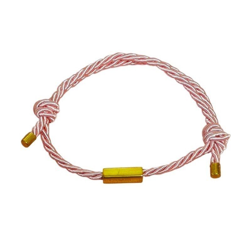 PULSERA PERSONALIZADA CORDÓN TRENZADO COLORES