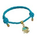 PULSERA CON CHARM DE MEDUSA, VARIOS COLORES
