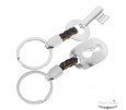 PAREJA LLAVEROS CERRADURA Y LLAVE (2 UNIDADES) PAREJA LLAVEROS CERRADURA Y LLAVE (2 UNIDADES)