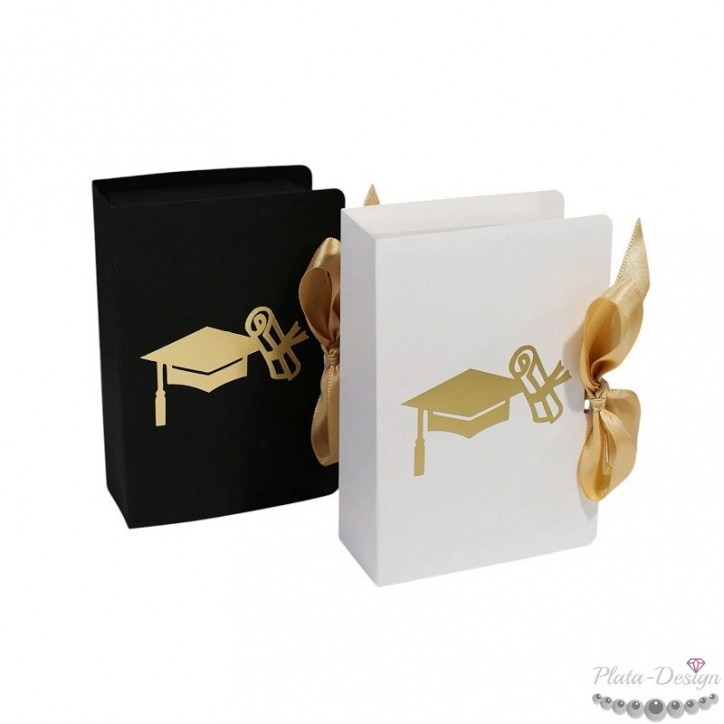 caja regalo birrete profesores fin de curso