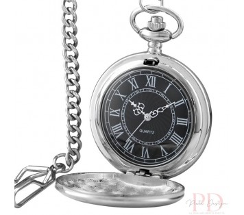 RELOJ DE BOLSILLO PERSONALIZABLE NÚMEROS ROMANOS