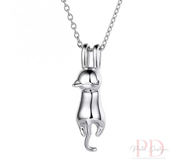 COLGANTE CREMATORIO PARA CENIZAS FIGURA GATO COLGANTE CREMATORIO PARA CENIZAS FIGURA GATO