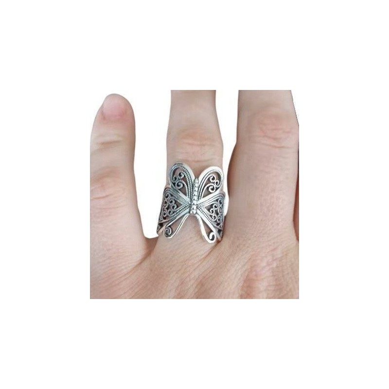 ANILLO MARIPOSA AJUSTABLE