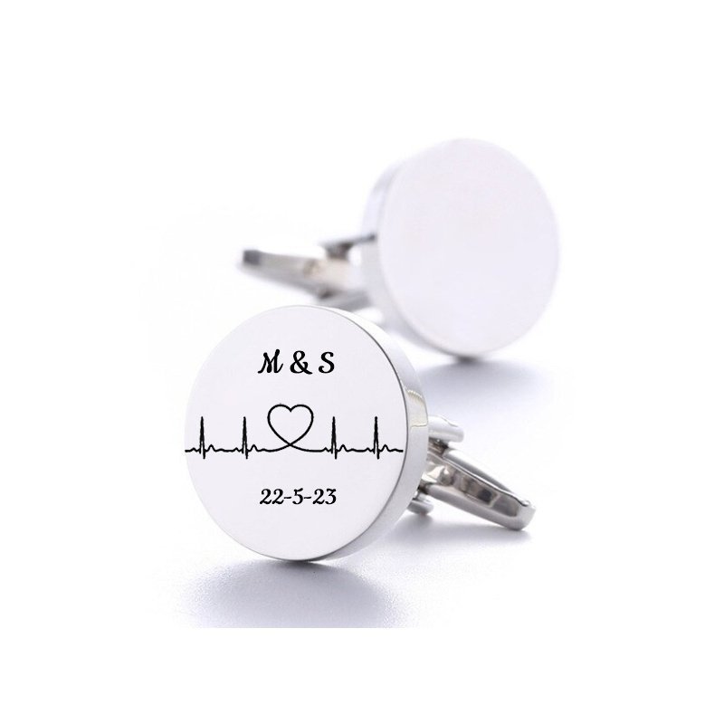 GEMELOS REDONDOS CLÁSICOS PERSONALIZADOS