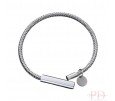 PULSERA CUERDA CON ENTREPIEZA PERSONALIZADA PULSERA CUERDA CON ENTREPIEZA PERSONALIZADA