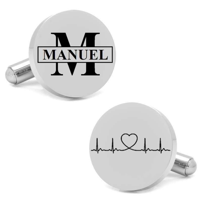 GEMELOS REDONDOS CLÁSICOS PERSONALIZADOS