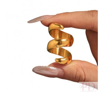 anillos acero y oro dorados que no se ponen feos