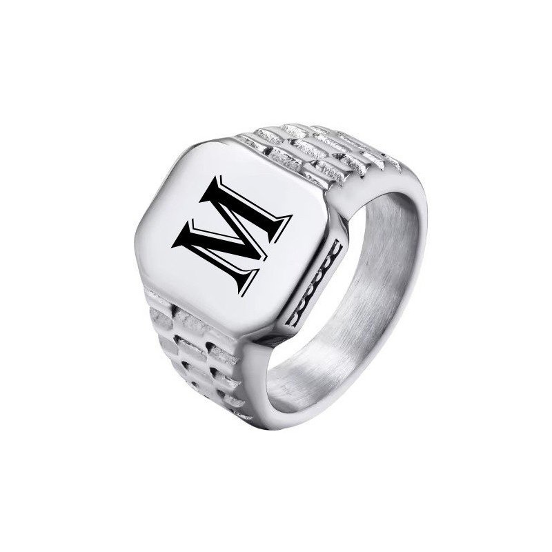 ANILLO SELLO ACERO PERSONALIZADO