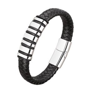 pulsera cuero personalizada con nombres