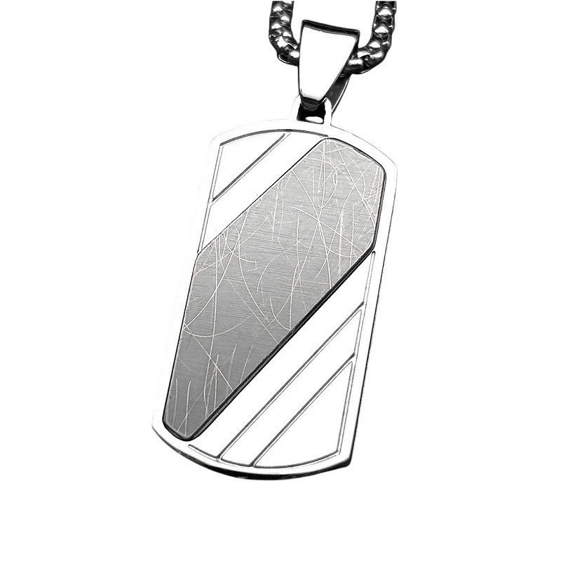 COLGANTE GRUESO ACERO PERSONALIZADO