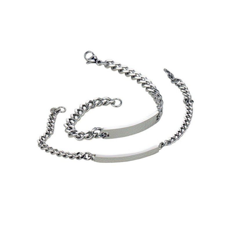 PAREJA DE ESCLAVAS PERSONALIZADAS (DOS PIEZAS)