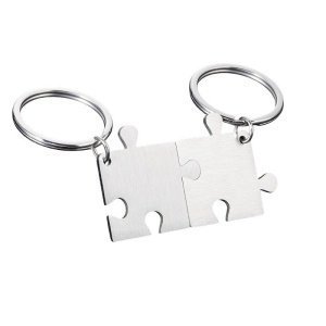 llaveros rompecabezas familia con nombres