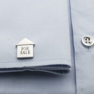 gemelos personalizados para vendedores de casas