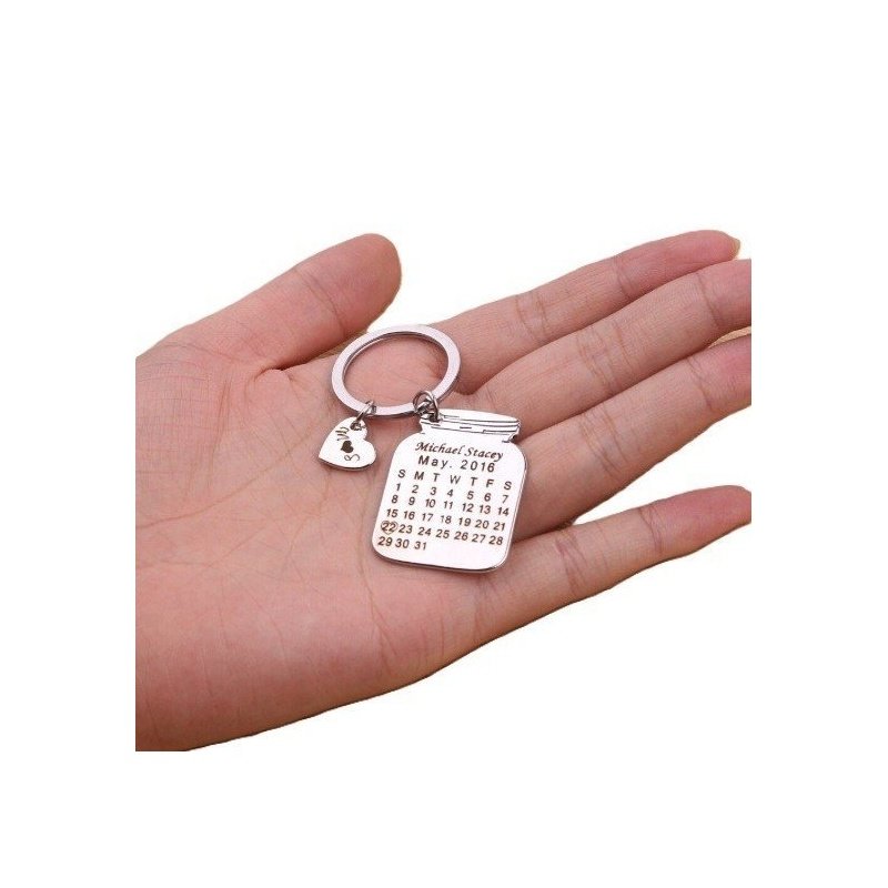 LLAVERO DISEÑO TARRO PERSONALIZADO