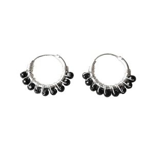 pendientes criollas negras