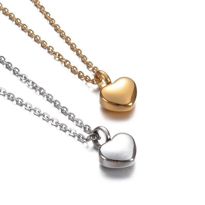 COLGANTE CREMATORIO CORAZÓN PEQUEÑO PARA CENIZAS