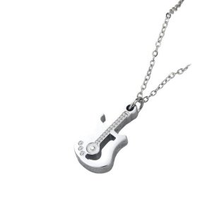 colgante personalizado crematorio guitarra para cenizas