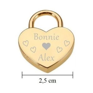 candado personalizado parejas