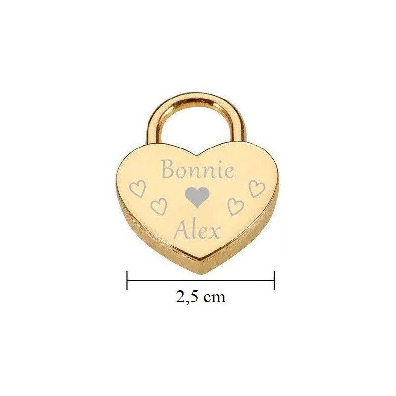 CANDADO PERSONALIZADO PAREJAS