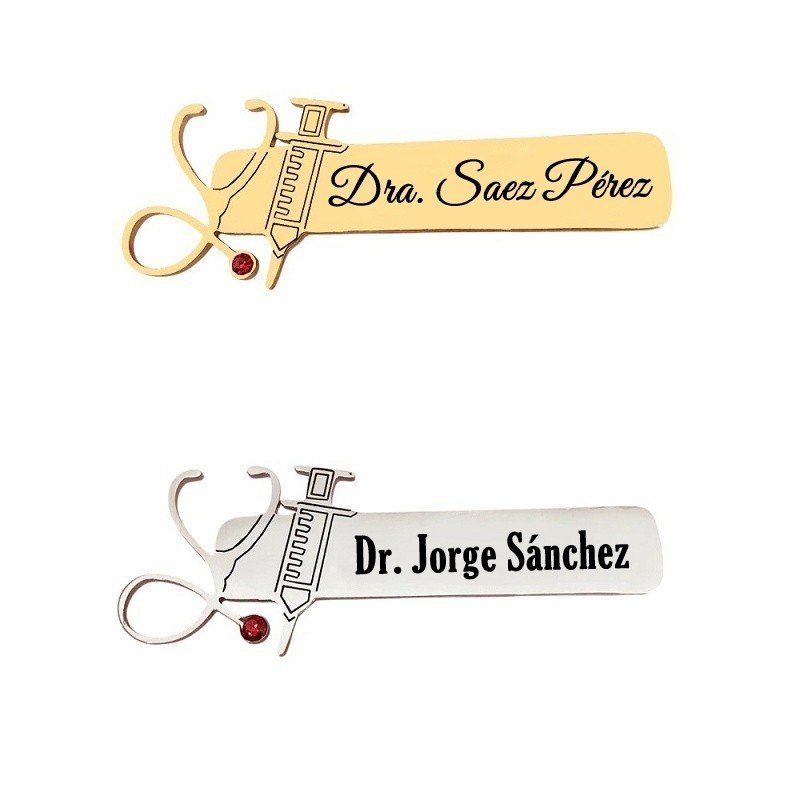 BROCHE PERSONALIZADO PARA MÉDICOS