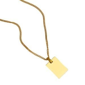 colgantes dorados acero para grabar