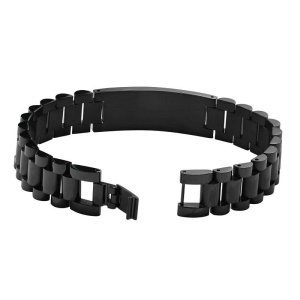 esclavas personalizadas color negro