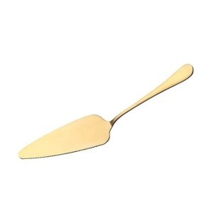 pala dorada para tarta