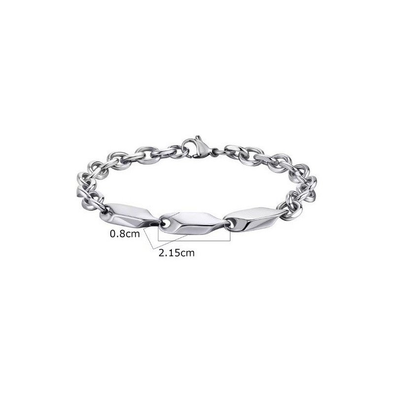 PULSERA TRES ENTREPIEZAS PERSONALIZADAS