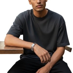 esclava gorda y maciza personalizada acero