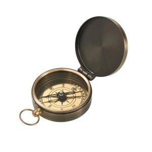 brújula personalizada con tapa