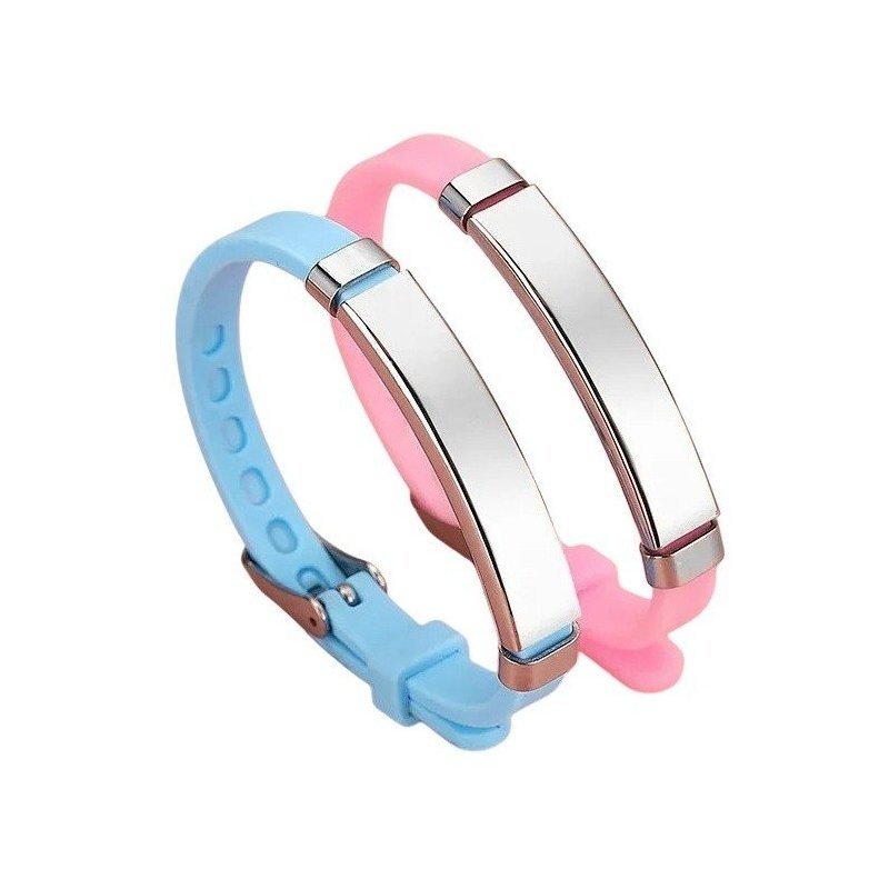 PULSERA IDENTIFICACIÓN NIÑOS PERSONALIZADA