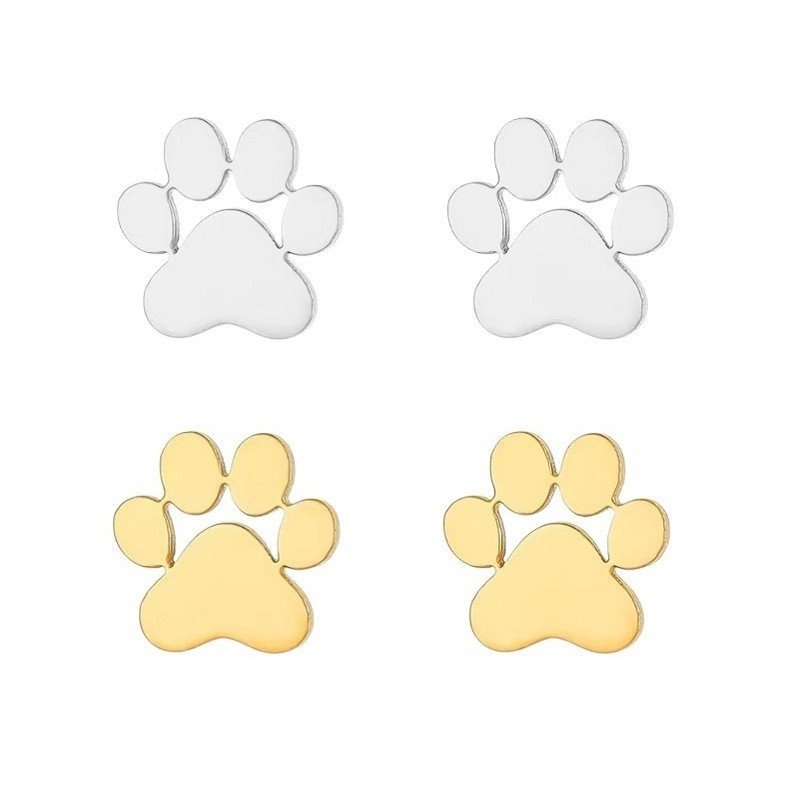 PENDIENTES HUELLA MASCOTA