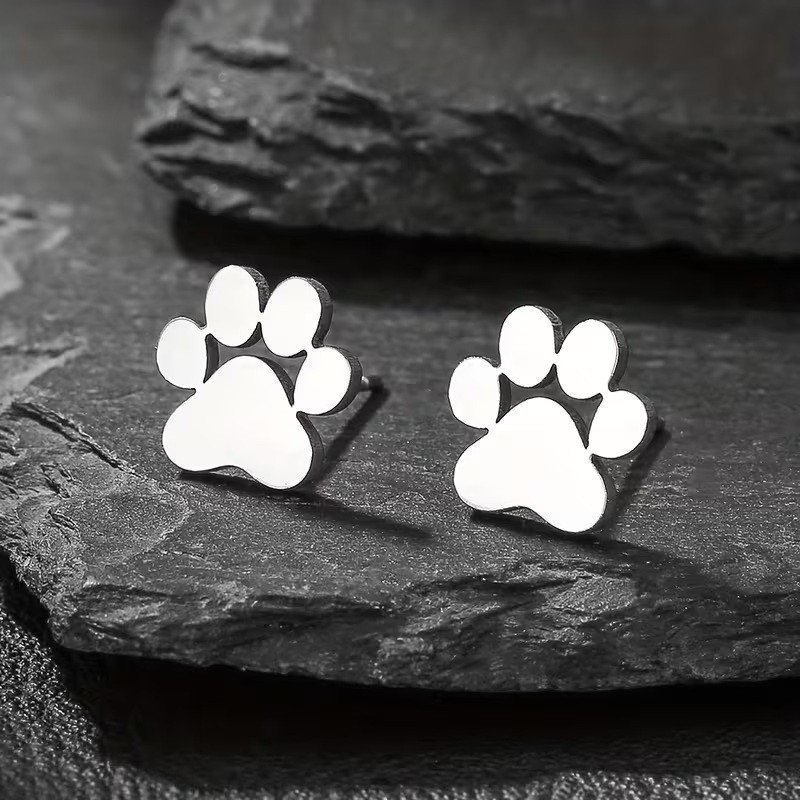 PENDIENTES HUELLA MASCOTA